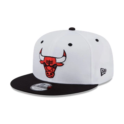 Chapéu White Crown Patch 9FIFTY Chicago Bulls