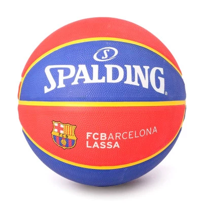 FC BarcEuroleagueona Rubber Basketball Euroleague Team Sz7 Ball