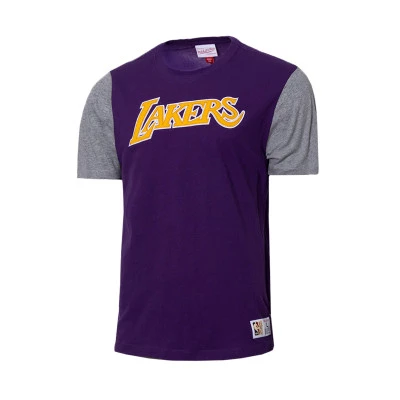 Color Blocked SS Los Angeles Lakers Trikot