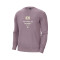 Jordan Los Angeles Lakers Fleece Courtside Statement Sweatshirt