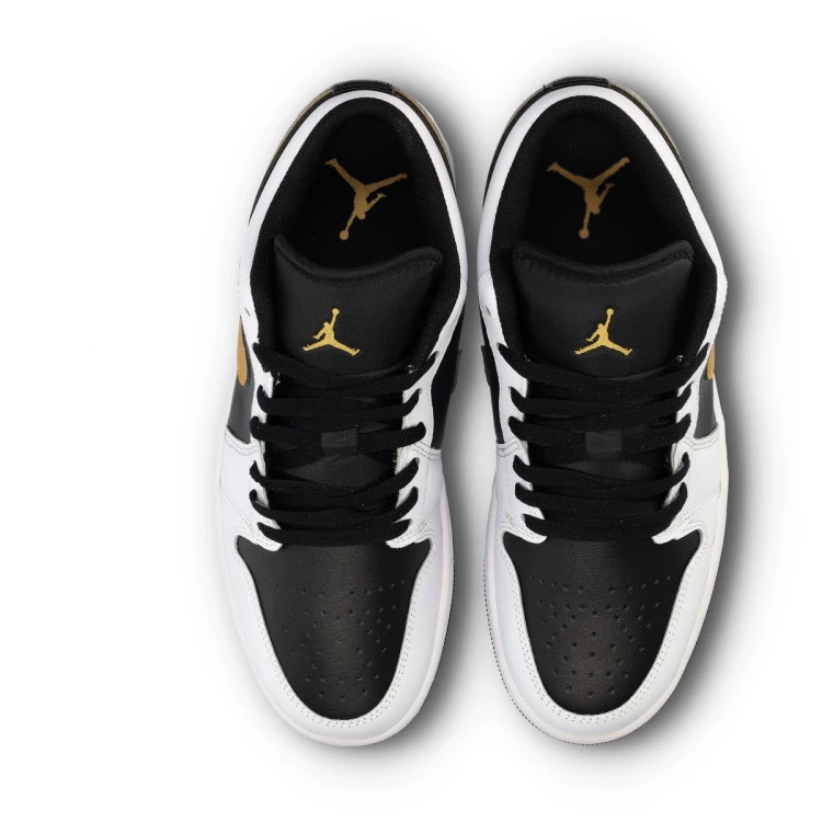 zapatilla-jordan-air-jordan-1-low-white-metallic-gold-black-4