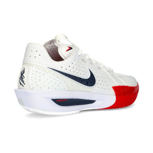 Chaussures Nike Air Zoom G.T. Cut 3 USA White Obsidian Sport Red Basketball Emotion