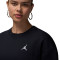 Sweatshirt Jordan Brooklyn Fleece Crew Mulher