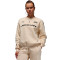 Felpa Jordan Brooklyn Fleece Crew Graphic da Donna