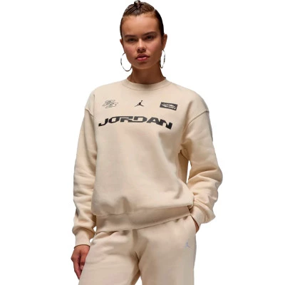 Frauen Brooklyn Fleece Crew Grafik Sweatshirt