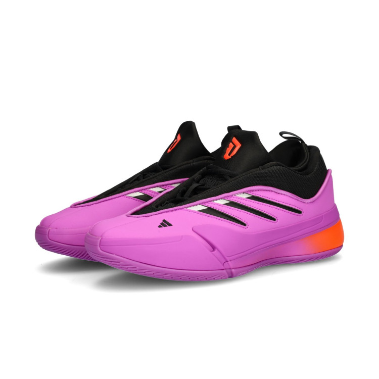 Basketball Shoes adidas Dame 9 Purple Burst Core Black Solar Red Basketball Emotion