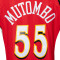 Maglia MITCHELL&NESS Swingman Jersey Atlanta Hawks - Dikembe Mutombo 1999-00