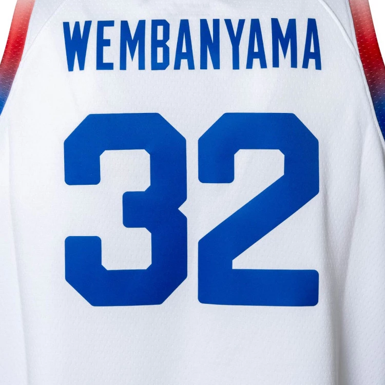 camiseta-jordan-seleccion-de-francia-primera-equipacion-wembanyama-2024-nino-white-3