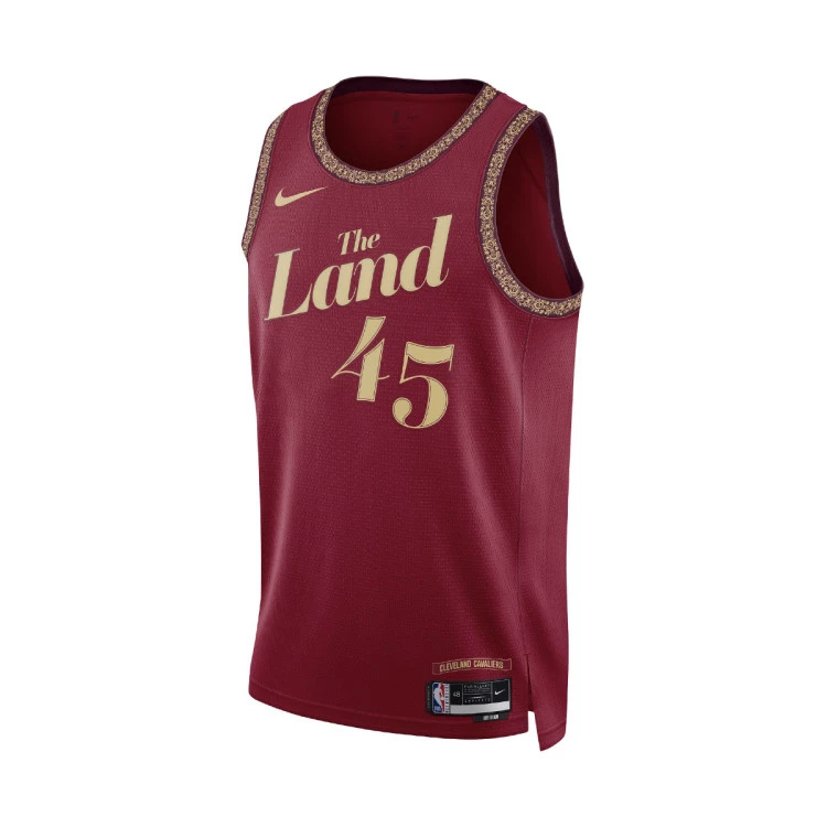 camiseta-nike-cleveland-cavaliers-city-edition-donovan-mitchell-nino-team-crimson-0