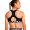 Soutien-gorge Under Armour HeatGear Mid Branded Mujer