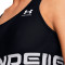 Reggiseno Under Armour HeatGear Mid Branded Mujer