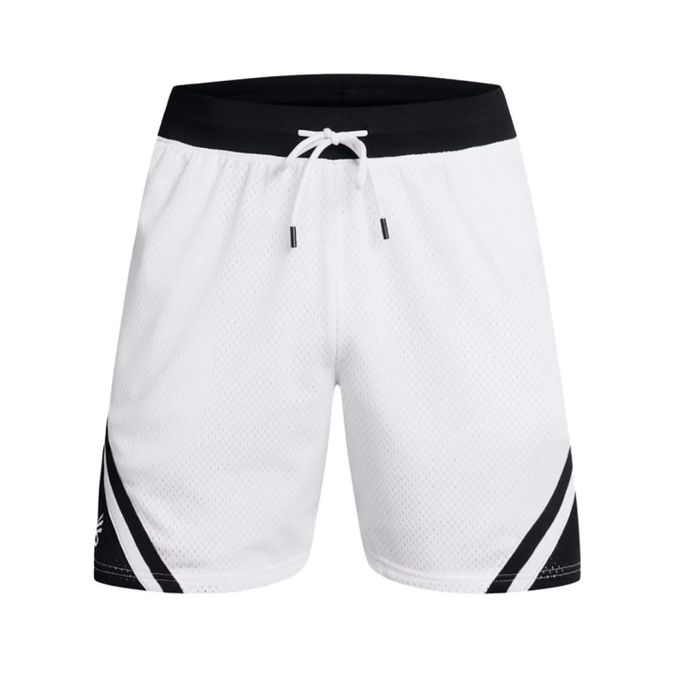 pantalon-corto-under-armour-curry-mesh-white-black-4