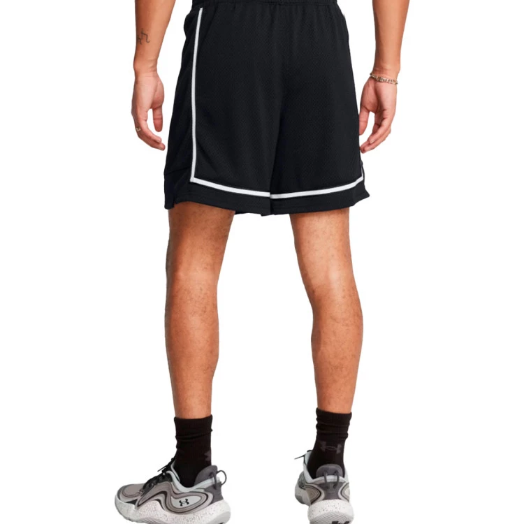 pantalon-corto-under-armour-baseline-pro-mesh-black-white-1