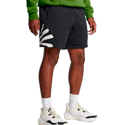 Curry Splash Fleece Shorts