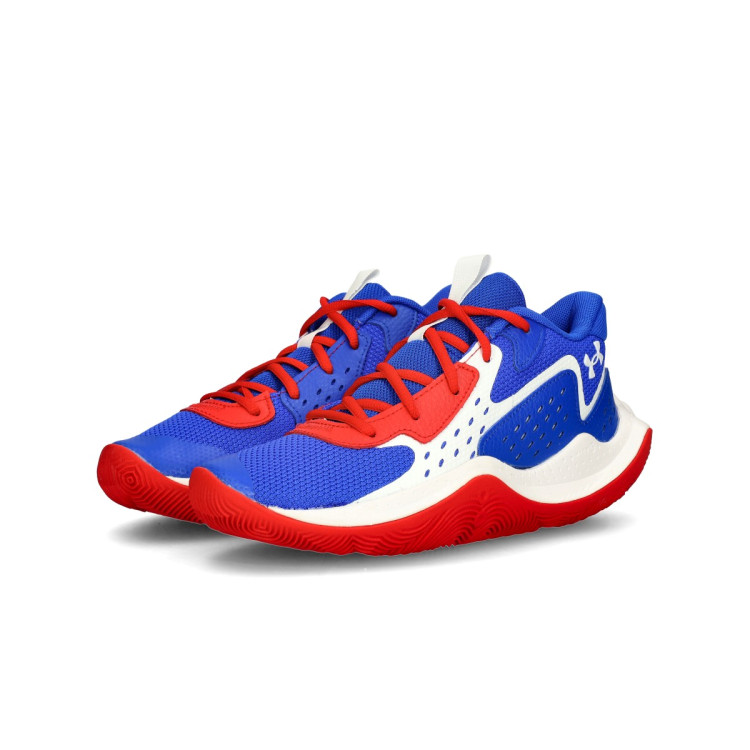 Basketball Shoes Under Armour Jet 23 Nino Team Royal Red White Basketball Emotion