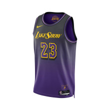 Los Angeles Lakers Lebron James City Edition 2024-2025 Jersey Field Purple