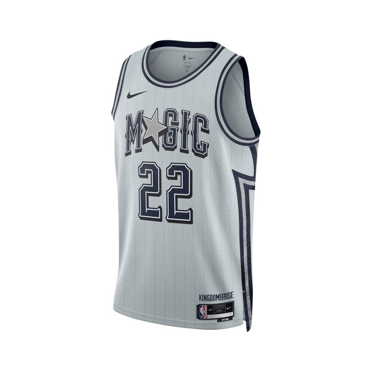 Jersey Nike Orlando Magic Franz Wagner City Edition 2024 2025 Pure Platinum Basketball Emotion