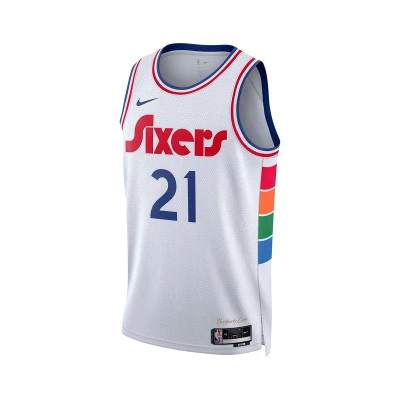 Camiseta Philadelphia 76Ers Joel Embiid City Edition 2024-2025