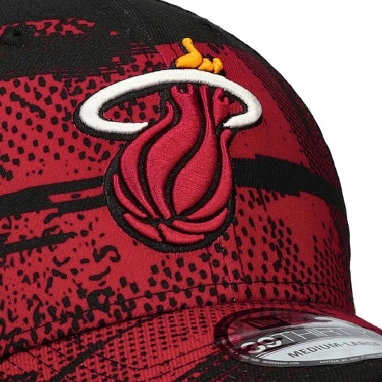 gorra-new-era-miami-heat-nba-tip-off-39thirty-rojo-3