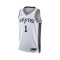 Camisola Nike San Antonio Spurs Association Edition Victor Wembanyama Criança