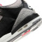 Jordan Air Jordan 3 Retro Schwarz Zement Sneaker