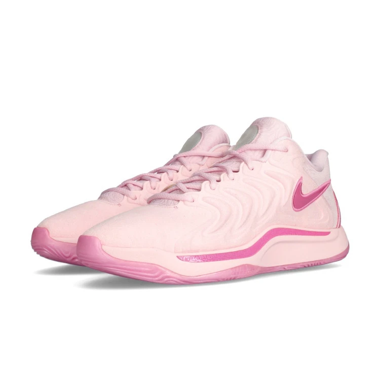 Basketball Shoes Nike KD17 Aunt Pearl Pink Foam Beyond Pink Basketball Emotion