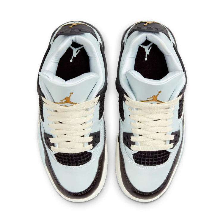 zapatilla-jordan-air-jordan-4-retro-nino-pure-platinum-metallic-gold-black-sail-5