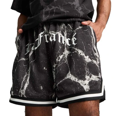 Hoops X LaFrancé Written In Chrome Shorts