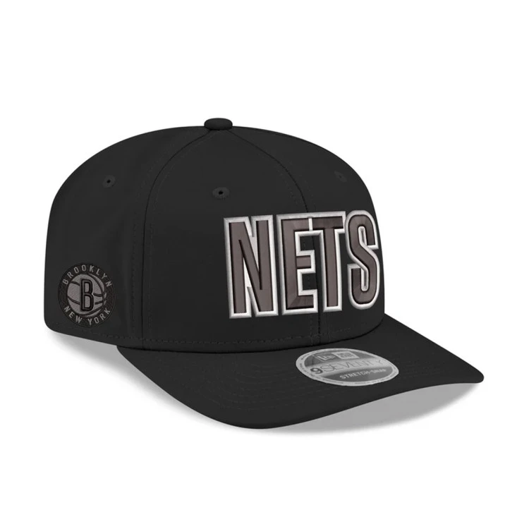 gorra-new-era-brooklyn-nets-nba-statement-edition-9seventy-stretch-snap-black-2