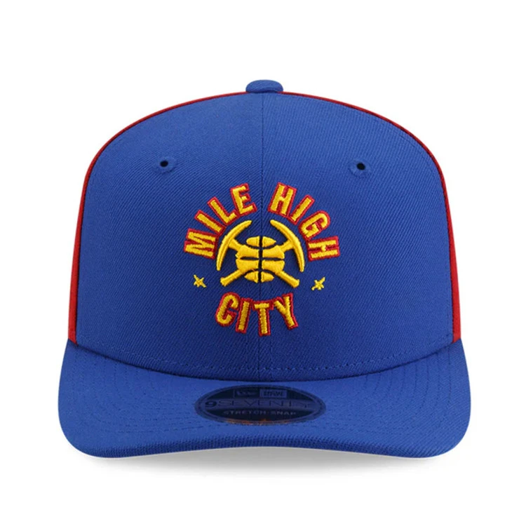 gorra-new-era-denver-nuggets-nba-statement-edition-9seventy-stretch-snap-blue-scarlet-1