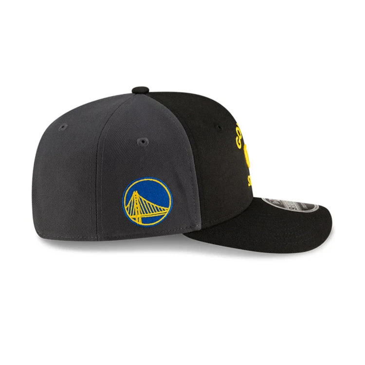 gorra-new-era-golden-state-warriors-nba-statement-edition-9seventy-stretch-snap-black-4