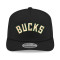 Gorra New Era Milwaukee Bucks NBA Statement Edition 9SEVENTY Stretch Snap