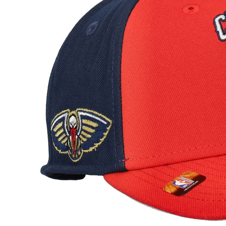 gorra-new-era-new-orleans-pelicans-nba-statement-9seventy-stretch-snap-red-4