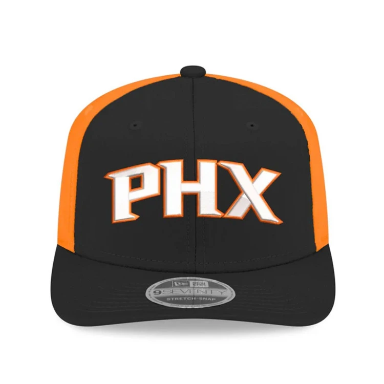 gorra-new-era-phoenix-suns-nba-statement-edition-9seventy-stretch-snap-black-orange-1