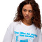 Camiseta Jordan Oversize Sneaker Graphic Mujer