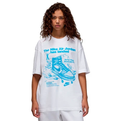 Maglia Oversize Sneaker Graphic da Donna