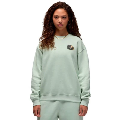 Sudadera Brooklyn Fleece Crew Graphic Mujer