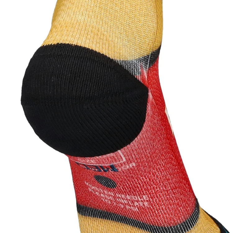 calcetines-stance-atlanta-hawks-mini-ball-hardwood-classics-yellow-4