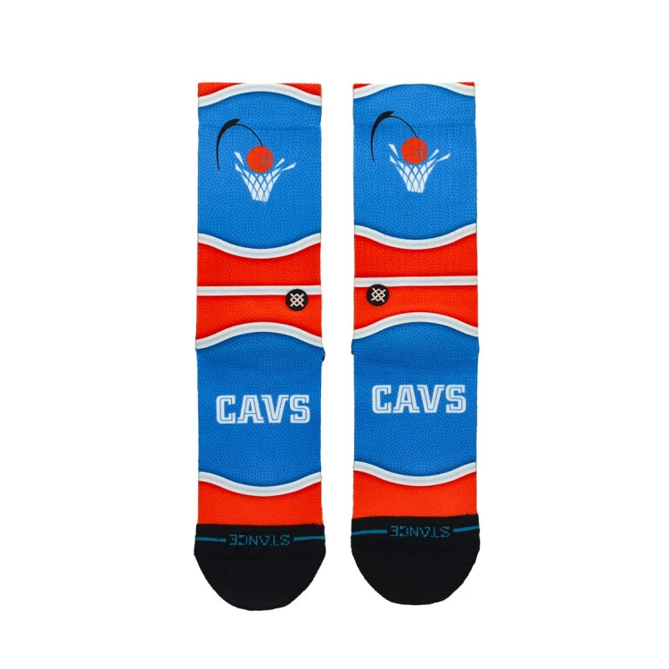 calcetines-stance-cleveland-cavaliers-mini-ball-hardwood-classics-orange-5