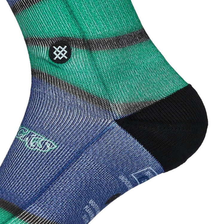 calcetines-stance-dallas-mavericks-mini-ball-hardwood-classics-green-3