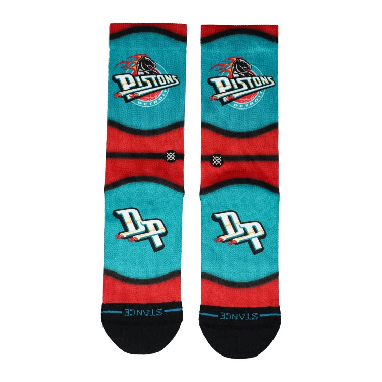 calcetines-stance-detroit-pistons-mini-ball-hardwood-classics-red-5