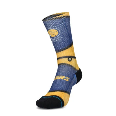 Indiana Pacers Mini Ball Hardwood Classics Socks