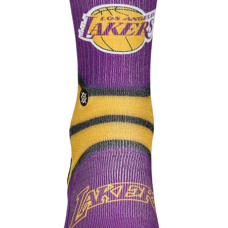 calcetines-stance-los-angeles-lakers-mini-ball-hardwood-classics-purple-2