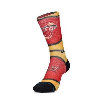 Miami Heat Mini Ball Hartholz Klassiker Socken