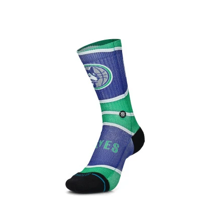 Minnesota Timberwolves Mini Ball Hardwood Classics Socks