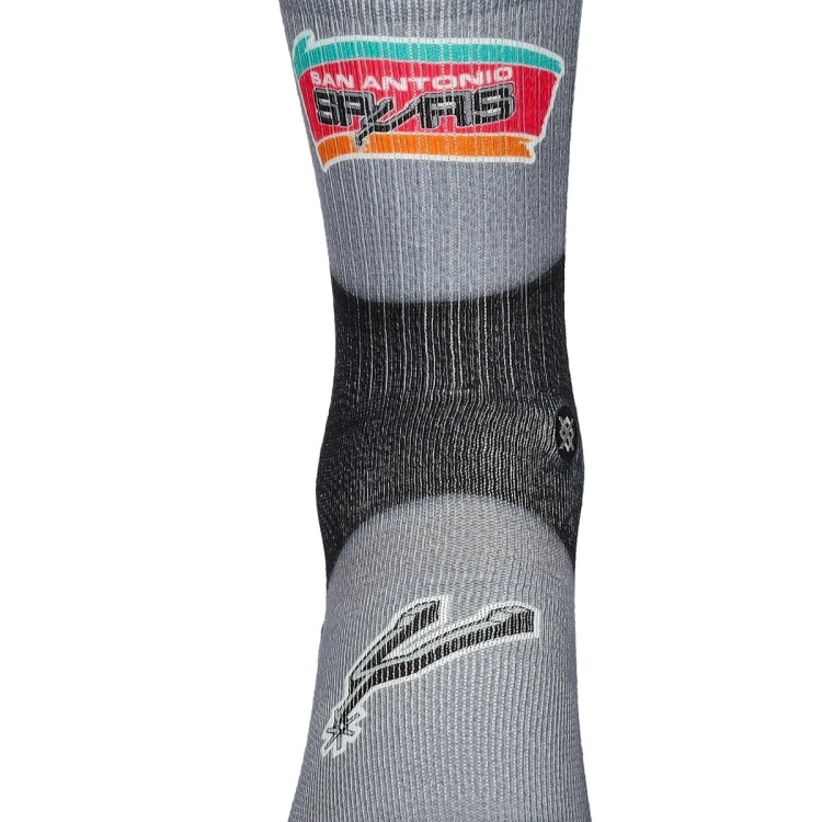 calcetines-stance-san-antonio-spurs-mini-ball-hardwood-classics-negro-2