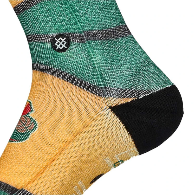 calcetines-stance-seattle-supersonics-mini-ball-hardwood-classics-yellow-3