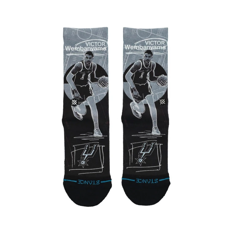 calcetines-stance-pasted-victor-wembanyama-san-antonio-spurs-purple-5