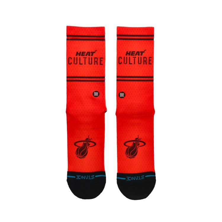 calcetines-stance-miami-heat-city-edition-2024-2025-multicolor-5