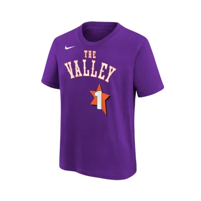 Maglia Phoenix Suns Essential Devin Booker City Edition 2024-2025 da Bambino